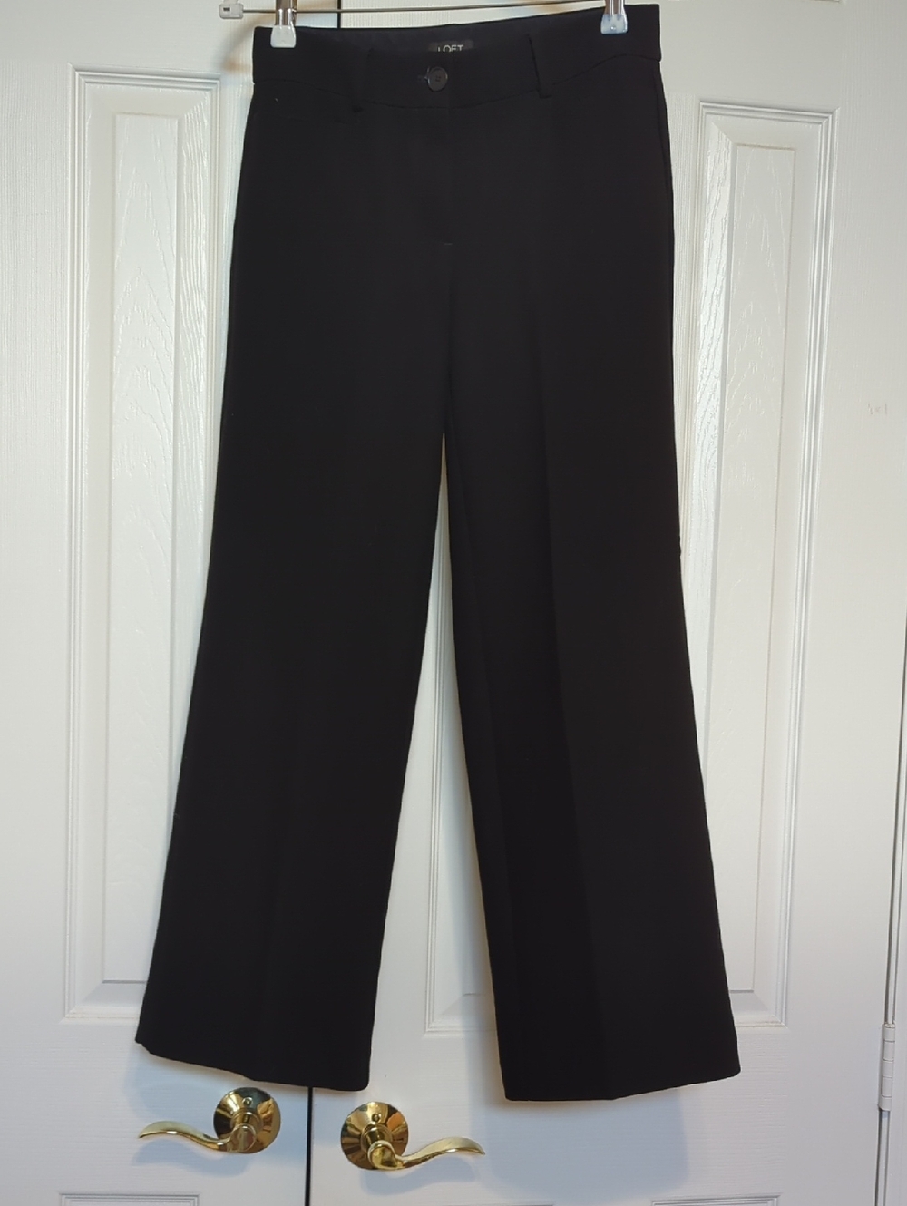 Loft Petites High Waist Trouser Black 4P